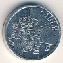1 Peseta Spain 1989 KM# 832. Subida por Granotius